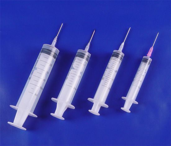 一次性使用配药注射器