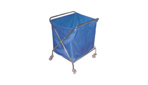 不锈钢污物车(折叠型)