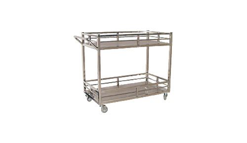 不锈钢双层开水车