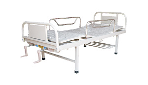 金属普通双摇病床