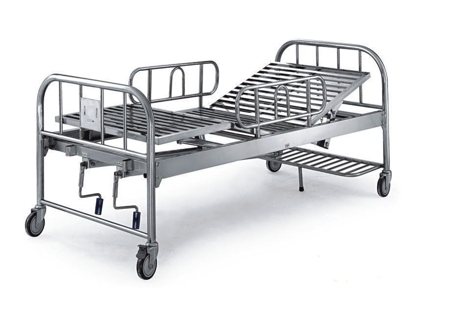 全不锈钢两摇三折床