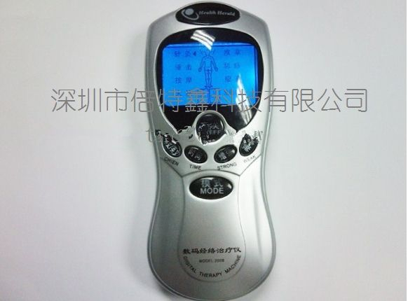 蓝屏数码经络治疗仪