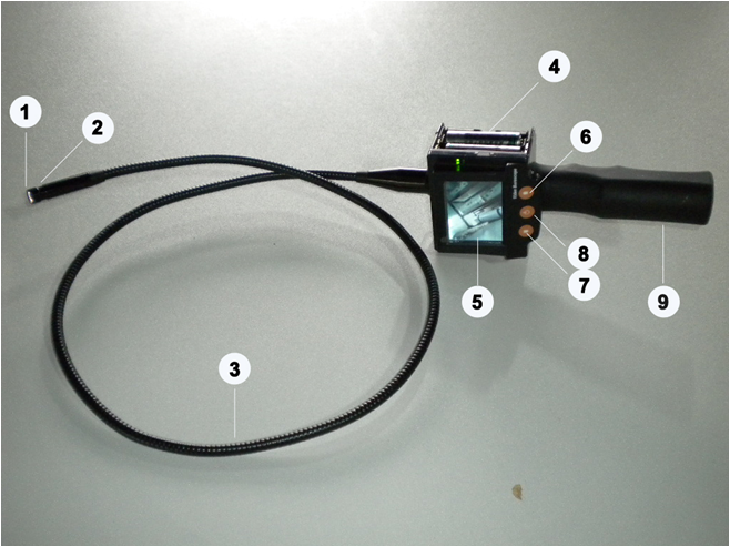 便携式生命探测窥镜系统