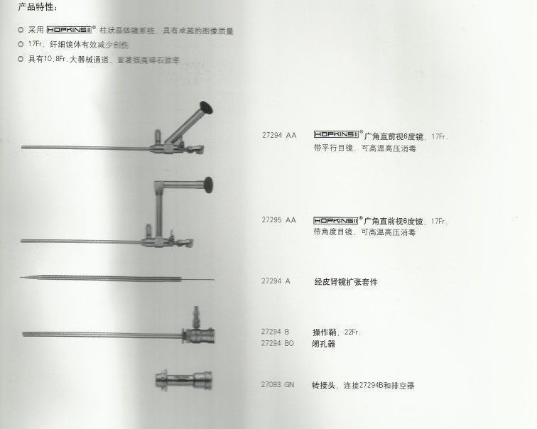史托斯经皮肾镜