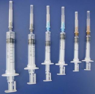 一次性使用无菌自毁型注射器