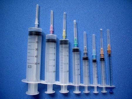 一次性无菌注射器带针头