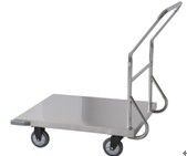 不锈钢平板送货车