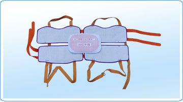 分体式腰椎反向牵引带(远红外)专利号:ZL200620000
