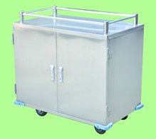 不锈钢无菌密封下送车