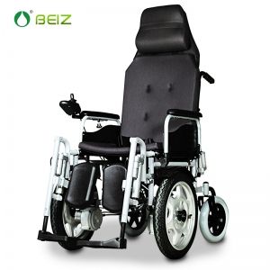 贝珍BZ-6103遥控可后躺可抬腿电动轮椅车