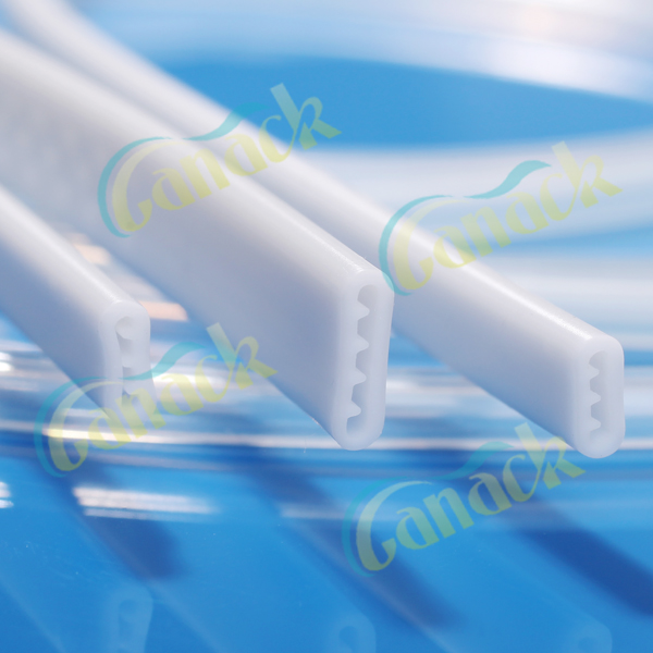 硅胶扁平打孔引流管