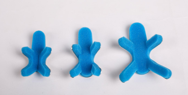 铝合金指骨固定夹板-蛙式,医用外固定夹板,夹板,手指夹板,