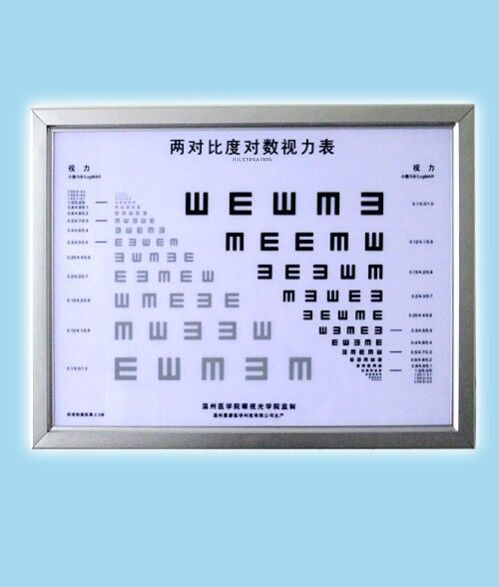 XK100型LED两对比度对数视力表灯箱