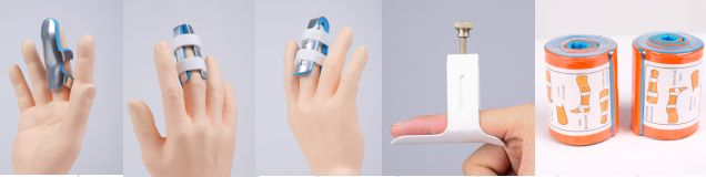 卷式夹板,医用外固定夹板