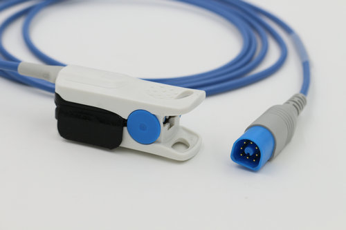 适用于飞利浦VM6一体血氧探头MP20血氧脉搏饱和度传感器