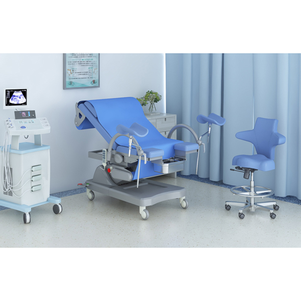 医用自动换纸超声诊疗床 妇科B超检查床 电动尿动力检查床 沁尿科检查床