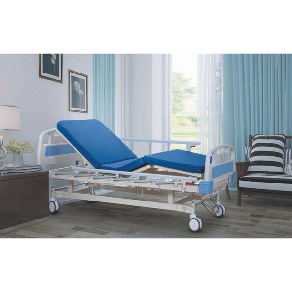 手动双摇血透护理床 医用护理病床 家用病人护理床 老人床 养老院用护理床 手动病床 RD-YH80