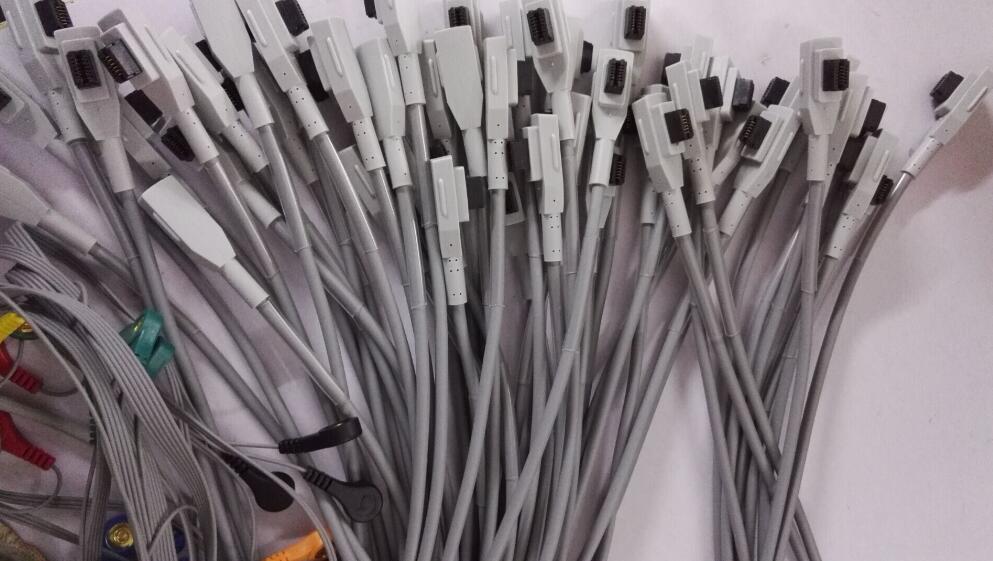 适用于低频热效应治疗仪导联线/电极连接线/肌电导联线