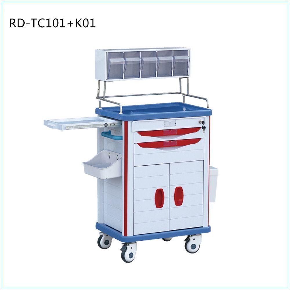 医用手推车/麻醉车/治疗车/抢救车/送药车/abs输液车