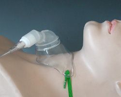 台湾崇仁气切面罩/输氧面罩