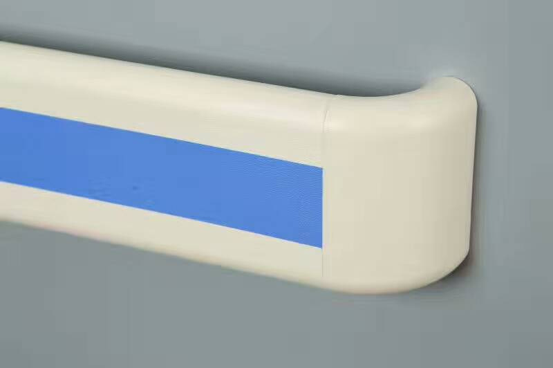 养老院走廊安全扶手 医院防撞扶手发 pvc靠墙扶手