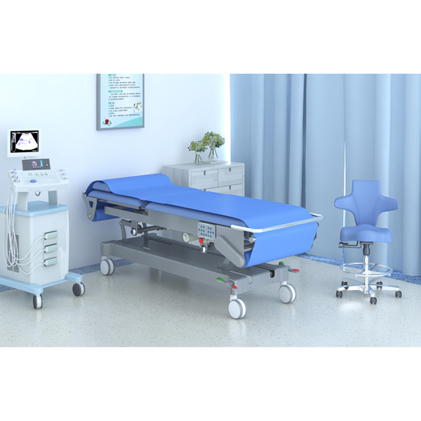 电动超声诊疗床 妇科自动过纸检查床 电动检查床,