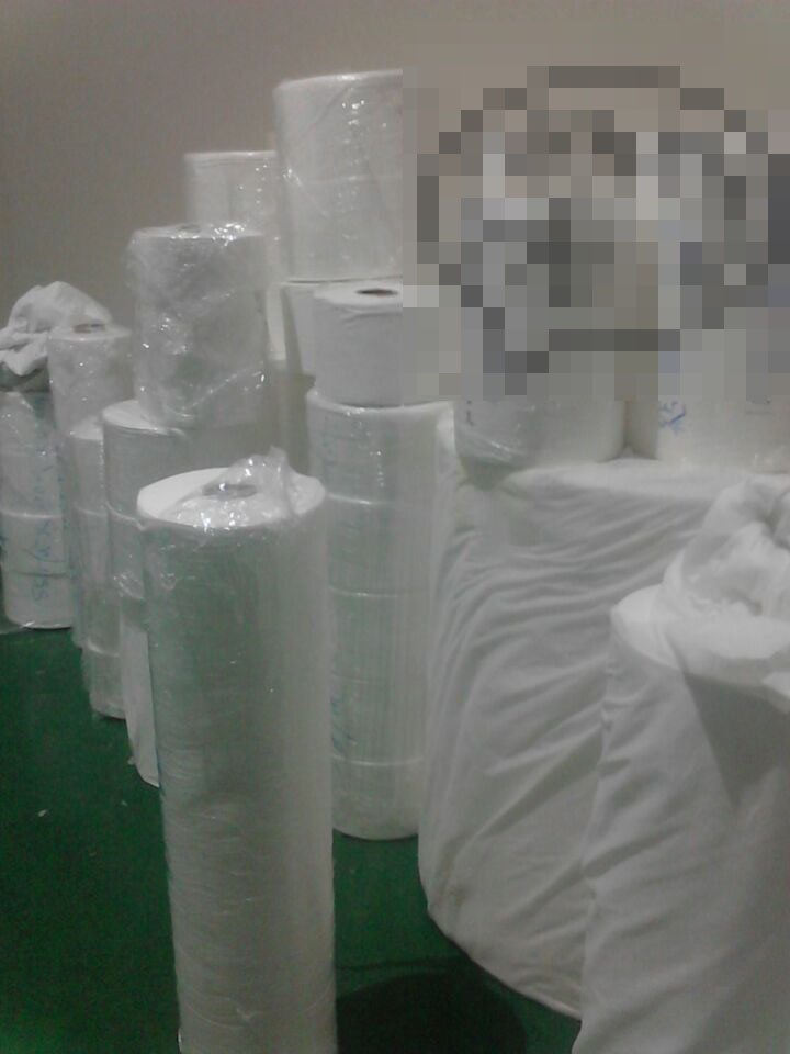 医用无纺布 纯棉70g水刺无纺布/点断全粘胶棉柔巾