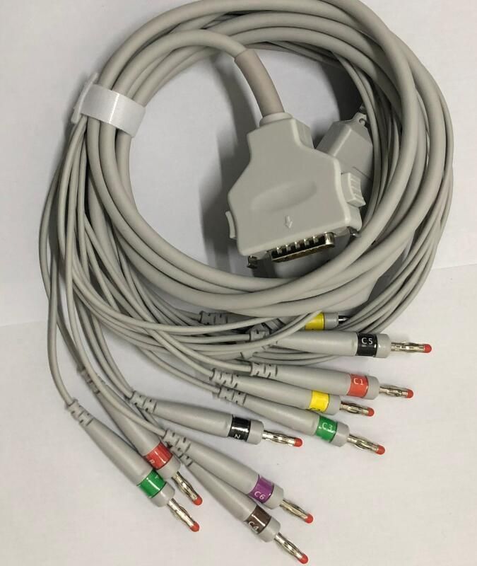 福田心电图机导联线