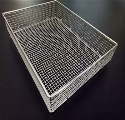 不锈钢340*250*70消毒筐