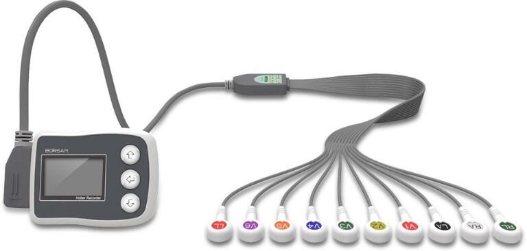 12导动态心电图记录仪