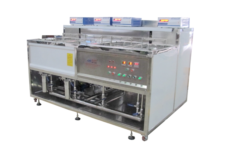 VGT-407F光学零件砂挂加工超声波清洗机