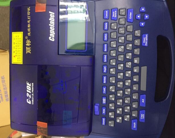 丽标线缆打码机C-210E佳能白头打号机