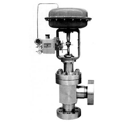 进口气动高压角式调节阀