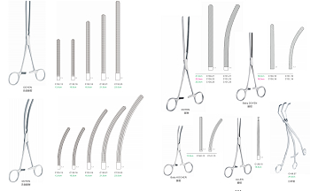 肠胃肝胆手术器械  肠钳 胃钳 胆石钳 肾石钳 胆道探子 刮匙