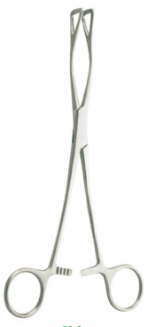 三角肺叶钳  无镀层医用不锈钢