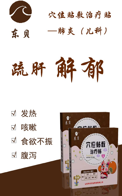 穴位贴敷治疗贴-肺炎