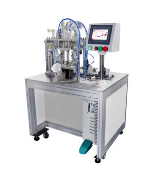 折叠口罩自动耳带点焊机