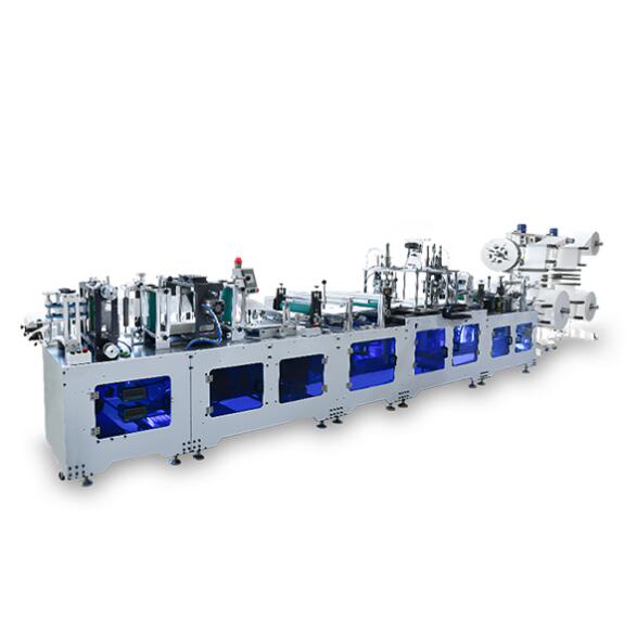 自动贴海绵条折叠口罩机