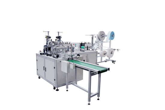 平面口罩机一拖一生产线(外耳带)