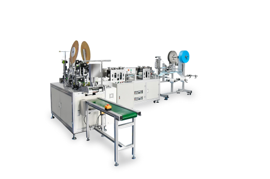 全电动版内耳带一拖一口罩机