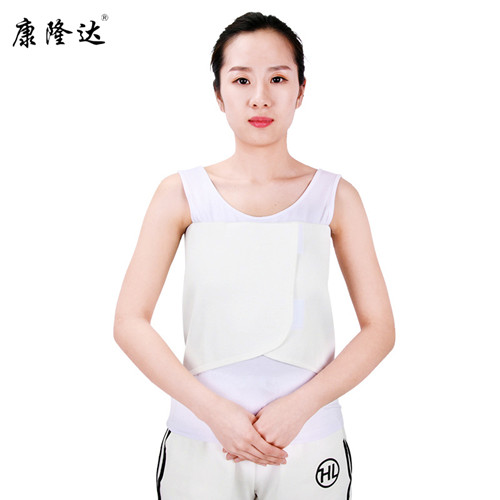 康隆达全弹力肋骨固定带心脏术后固定胸部术后绷带康复护具医用肋骨带