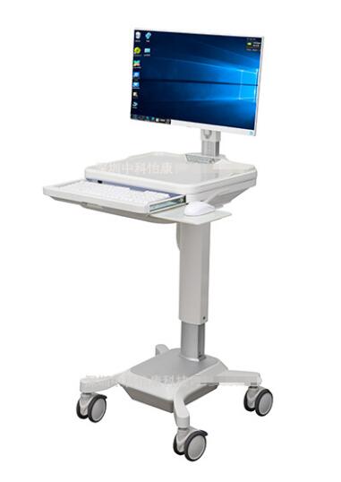移动电脑推车 移动查房车 电脑台车 医用电脑工作站