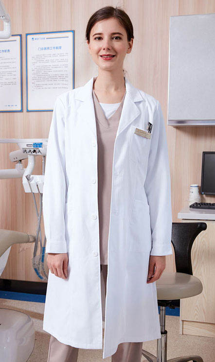 石家庄白大褂批发直销 河北医生工作服供应 男女款白大褂价格