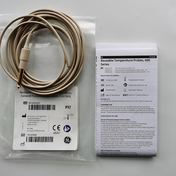 CF标 GE原装进口成人400系列腔内体温探针订货号M1024247