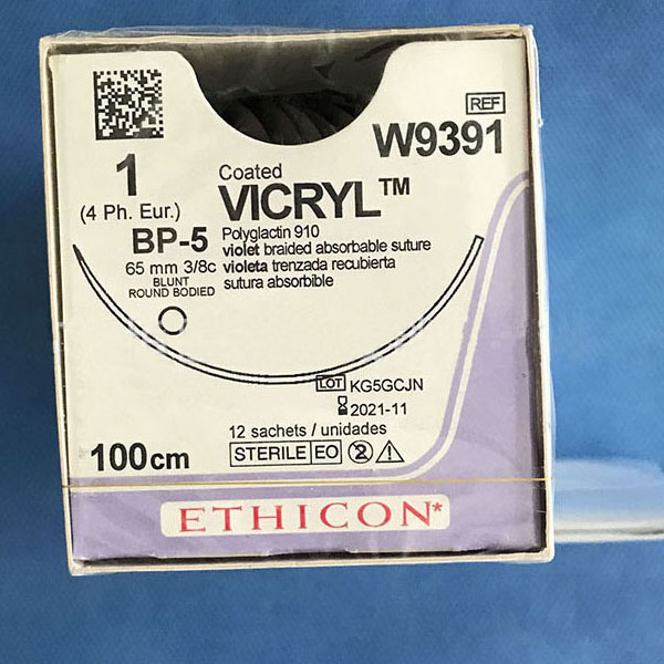 强生合成可吸收性外科缝线VICRYL薇乔W9391