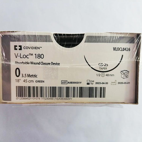 美国柯惠可吸收性缝合线VLOCL0426倒刺线