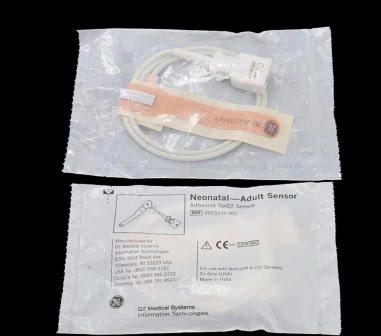 原装GE欧美达血氧探头7针分体式一次性血氧饱和度传感器2023216-001