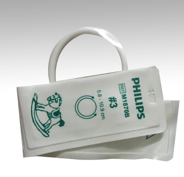 原装PHILIPS新生儿NIBP一次性血压袖带M1870B单管袖套3