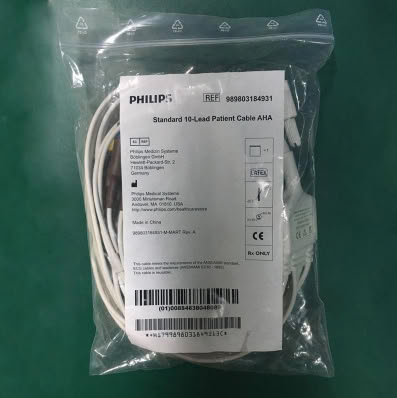 Philips原装TC10心电图机导联线989803184931全新美标