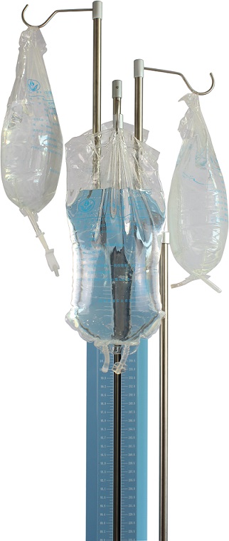 机械助力升降输液架